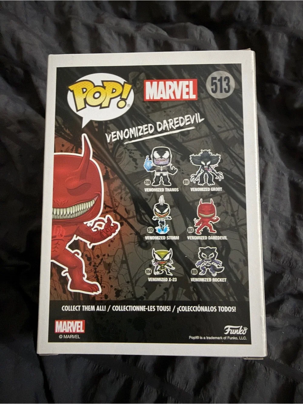 Funko Pop! Marvel Venomized Daredevil #513 Venom Vaulted 2019